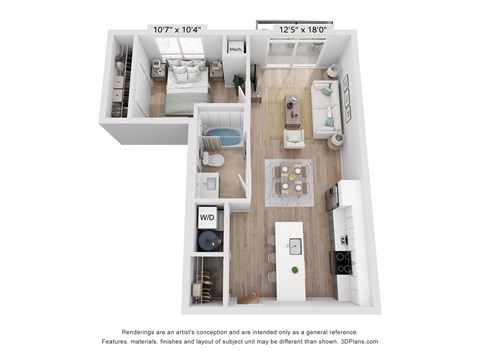 3401 W Payton Place Studio-3 Beds Apartment for Rent - Photo Gallery 25